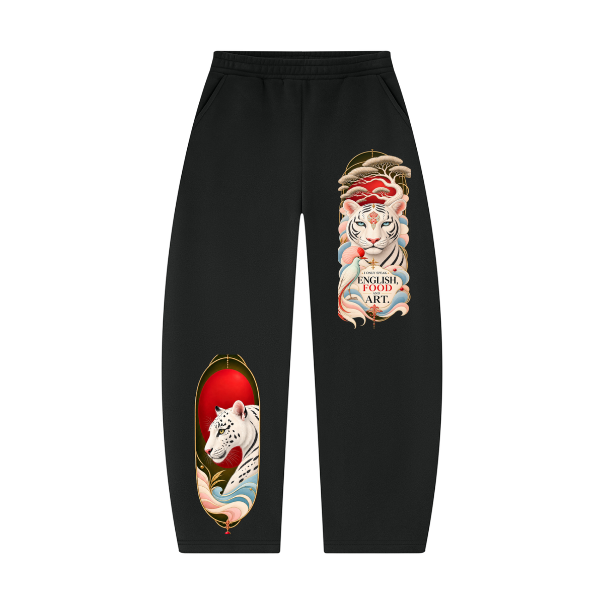 YukiHana Barrel Leg Sweatpants