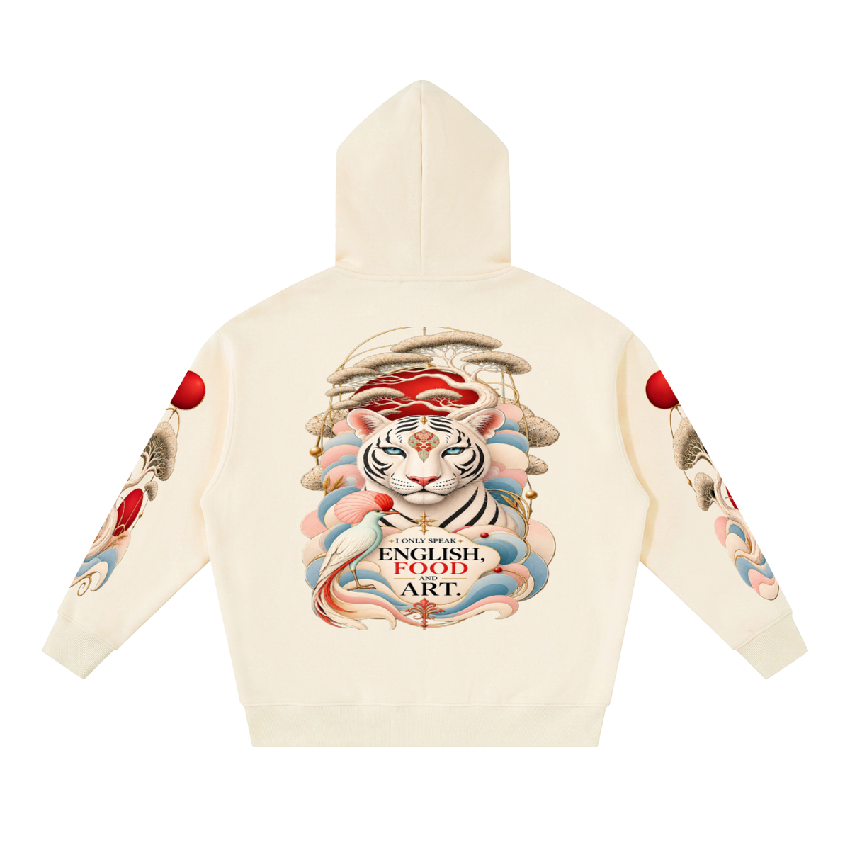 YukiHana Oversized Fleece Hoodie