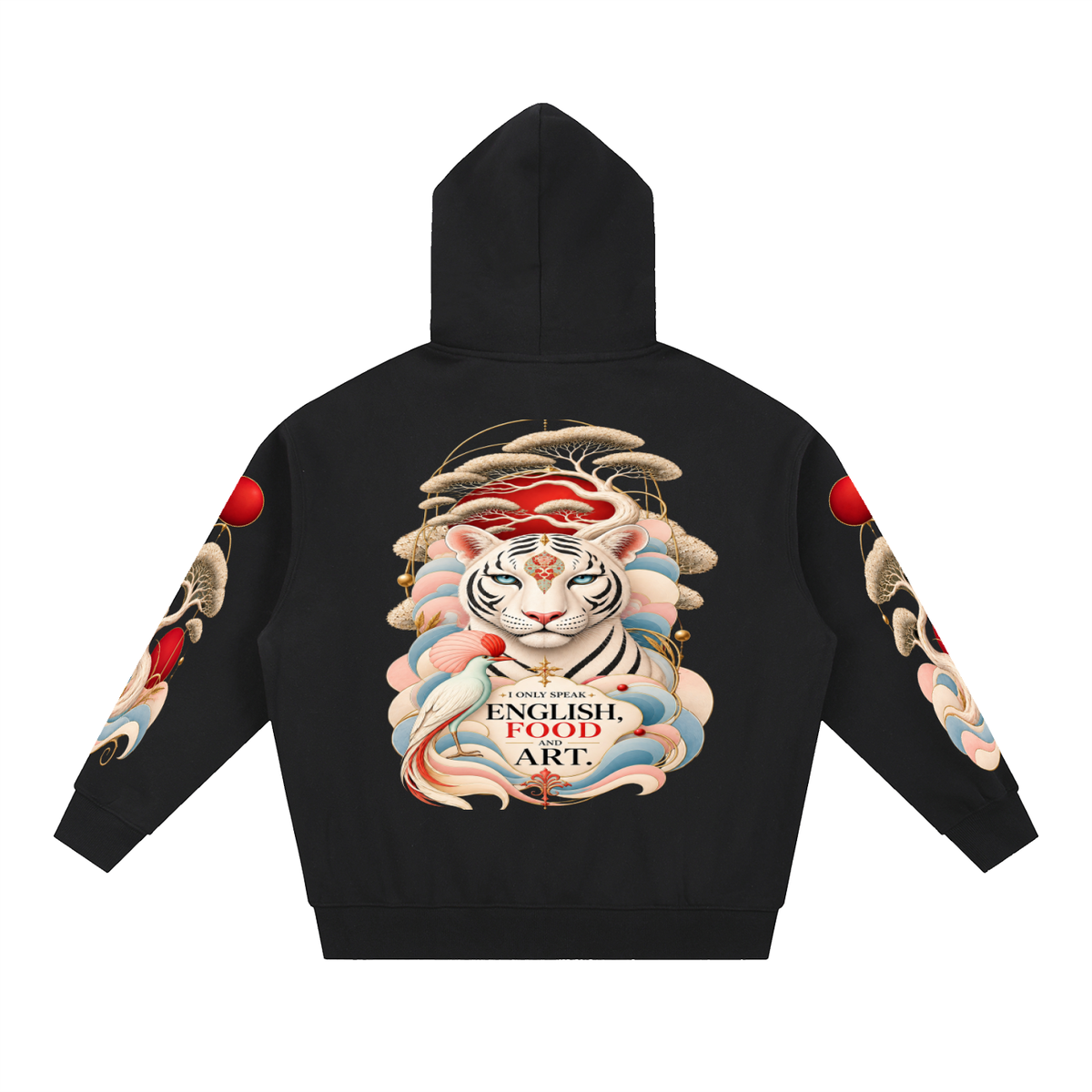 YukiHana Oversized Fleece Hoodie