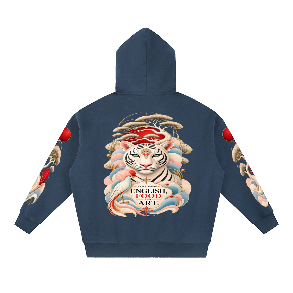 YukiHana Oversized Fleece Hoodie