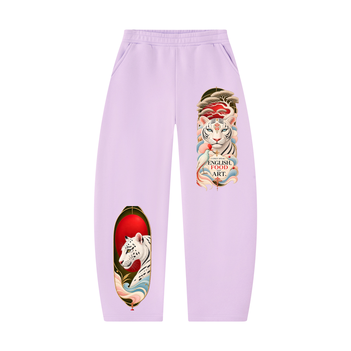 YukiHana Barrel Leg Sweatpants
